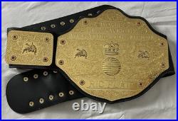 1998 Figures WCW Heavyweight World Championship Title Belt Ric Flair Big Gold