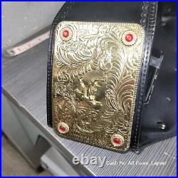 2007 BELT WWE WORLD HEAVYWEIGHT CHAMPIONSHIP TITLE REPLICA wwf