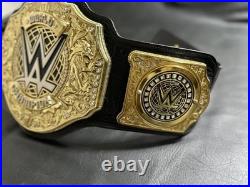 2023 WWE World Heavyweight Championship Replica Belt Adult Size Gold With Bag
