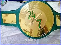 24/7 Champion Wrestling Championsip Belt 2MM Brass FREE SHIPPING