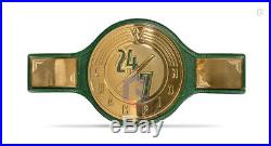 24/7 Heavyweight Championship Belt, Real Leather, Adult Size