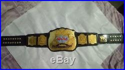 2x New WWF WORLD TAG TEAM Championship TITLE Belt 4mm Brass Plated Adult Size