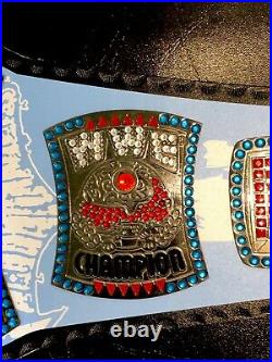 3D Cm Punk 434 Days Record Spinner Champion Ship Wrestling Belt Adult 2mmbrass 3D Cm Punk 434 Days Record Spinner Champion Ship Wrestling Belt Adult 2mmbrass
