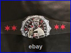 3D Cm Punk 434 Days Record Spinner Champion Ship Wrestling Belt Adult 2mmbrass 3D Cm Punk 434 Days Record Spinner Champion Ship Wrestling Belt Adult 2mmbrass