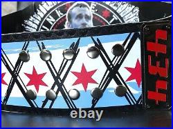 3D Cm Punk 434 Days Record Spinner Champion Ship Wrestling Belt Adult 2mmbrass 3D Cm Punk 434 Days Record Spinner Champion Ship Wrestling Belt Adult 2mmbrass