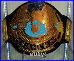 3 Belt Set WWF World Wrestling championship belt BRASS METAL 4MM