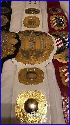 3x IWGP INTERCONTINENTAL HEAVYWEIGHT UNITED STATES Championship Title Adult Size