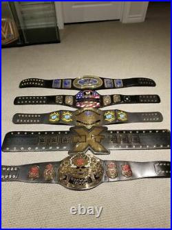 5 SET OF WORLD Wrestling championship belt