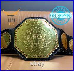AAA Mega Campeon Mexico Wrestling Championship Title Replica Belt 2MM Brass