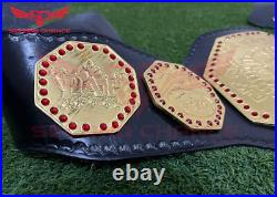 AAA Mega Campeon Mexico Wrestling Championship Title Replica Belt 2MM Zinc