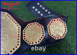 AAA Mega Campeon Mexico Wrestling Championship Title Replica Belt 2MM Zinc