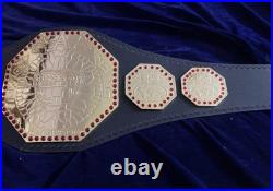 AAA Mega Championship Legacy Title Belt Adults Size 2mm Brass