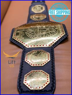 AAA Mega Championship Wrestling Replica Tittle Belt 2MM Brass AAA CAMPEON