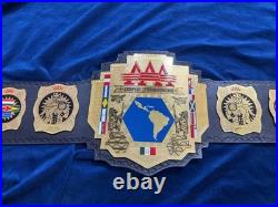 AAA Wrestling Championship Latin America Campeon Latino American Belt 4MM