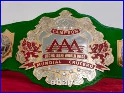 AAA lUCHA LIBRE WORLD WIDE MUNDIAL CRUCERO WRESTLING CHAMPIONSHIP BELT 2mm