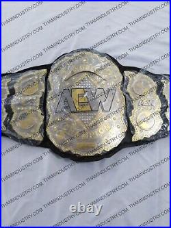 AEW 4MM FANTASTIC 2 Layer Heavyweight Wrestling Championship Title Belt Replica