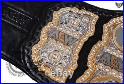 AEW All Elite Wrestling Championship Title Replica Belt Black Leather 2mm