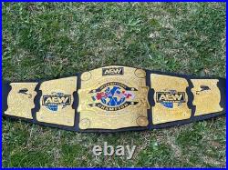 AEW All Elite Wrestling International Championship Belt Replica Brass 2mm/4mm