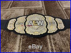 AEW Championship Belt. Adult Size. Dual plated