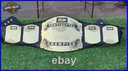 AEW Continental Wrestling Championship Title Belt Brass plates