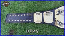 AEW Continental Wrestling Championship Title Belt Brass plates