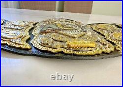 AEW HeavyWeight Wrestling Championship Replica Adult Title Zinc Belt 4mm 6mm
