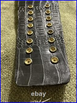 AEW Shop World Championship Belt-Restoned with Swarovski stones on real leather