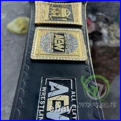 AEW TNT Wrestling Heavyweight Championship Title Belt Replica 2MM Brass Tnt Belt