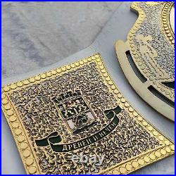 AEW TNT Wrestling Heavyweight Championship Title Belt Replica 4MM Brass Tnt Belt