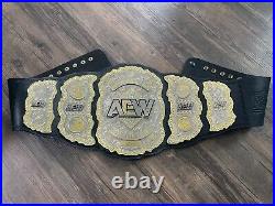 AEW World Champion Belt All Elite Wrestling Championship Replica Belt 2mm