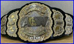 AEW World Champion Belt All Elite Wrestling Championship Replica Belt 4mm Zinc