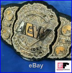 AEW World Championship Replica Belt All Elite Wrestling Championship 4MM Zinc