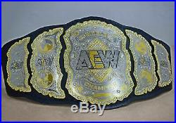 AEW World Championship Replica leather Belt Adult Size