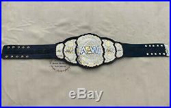 AEW World Championship Wrestling Replica Leather Belt