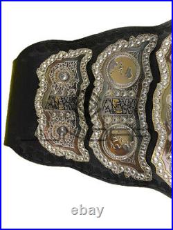 AEW World Championship Wrestling Replica Leather Handmade Belt TV Accurate