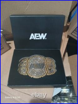 AEW World Heavyweight Championship Belt Buckle New In AEW box