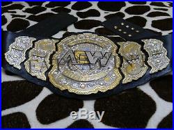 AEW World Heavyweight Championship Belt Replica Dual Plate 4mm zinc