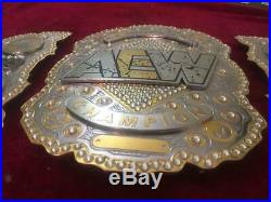 AEW World Heavyweight Championship leather Belt 4mm