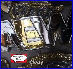 AEW World Heavyweight Wrestling Championship 4mm Zinc Dual Layer 8mm Zinc Belt