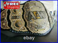 AEW World Heavyweight Wrestling Championship Belt 4mm Brass Replica