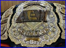 AEW World Heavyweight Wrestling Championship Belt 4mm Plates(Replica)