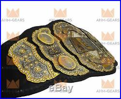AEW World Heavyweight Wrestling Championship Belt Adult Size 4MM Zinc Metal