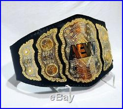 AEW World Heavyweight Wrestling Championship Belt Adult Size Replica Belt New