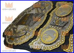AEW World Heavyweight Wrestling Championship Belt Adult Size Zinc metal
