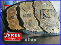 AEW World Heavyweight Wrestling Championship Belt Brass Replica