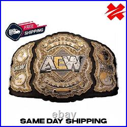 AEW World Wrestling Championship (2 LAYERS) Replica Title Belt Adult Size New