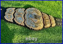 AEW World Wrestling Championship Title 4mm Replica Belt Adult Size