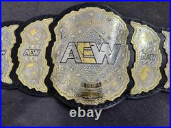 AEW World Wrestling Championship Title Adult Size Belts Heavyweight Belt 2MM NEW