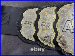AEW World Wrestling Championship Title Adult Size Belts Heavyweight Belt 2MM NEW