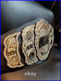 AEW World Wrestling Championship Title Adult Size Belts Heavyweight Belt 6MM NEW